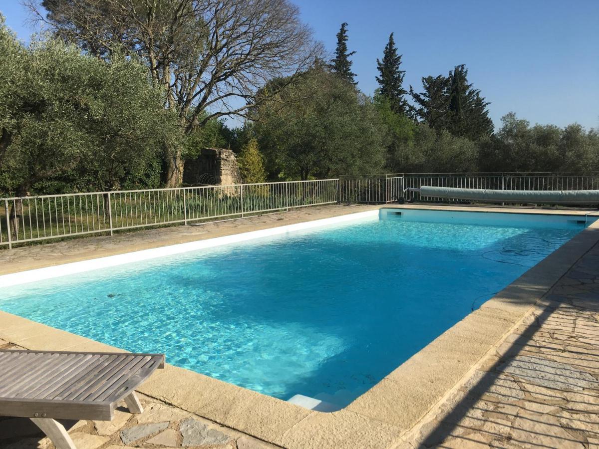 Les Olivettes Le Mazet Bed & Breakfast Uzès Екстериор снимка