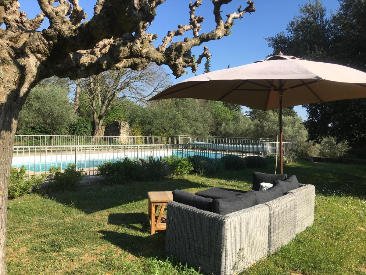 Les Olivettes Le Mazet Bed & Breakfast Uzès Екстериор снимка